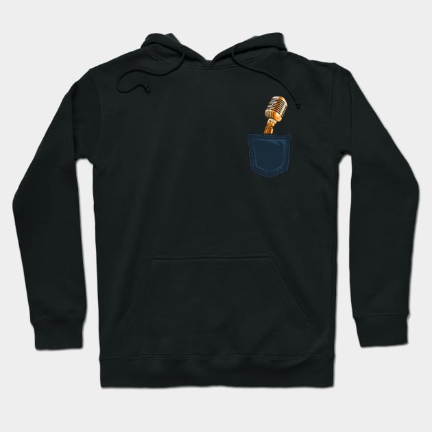 Is that a Mic in your pocket? Hoodie by INLE Designs